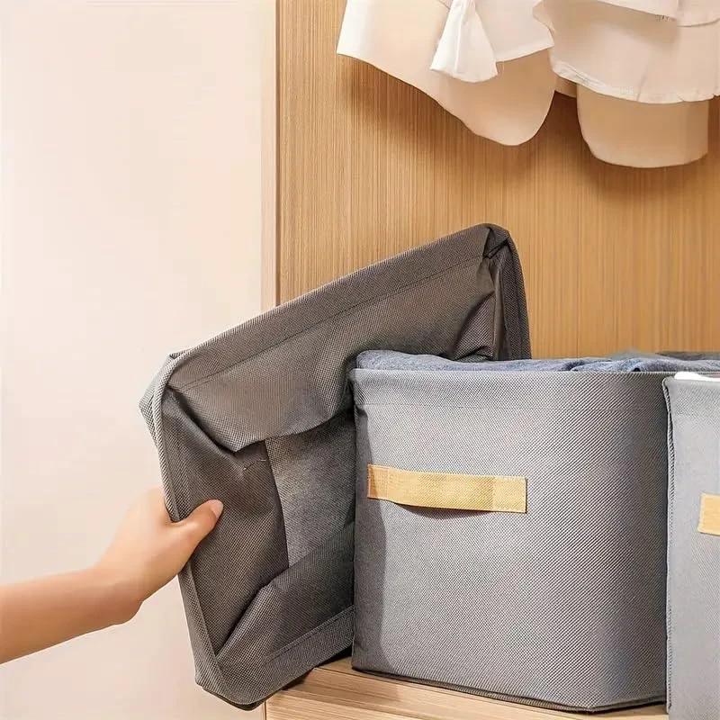 Sturdy Steel Framed Storage Bin by Casa & Beyond