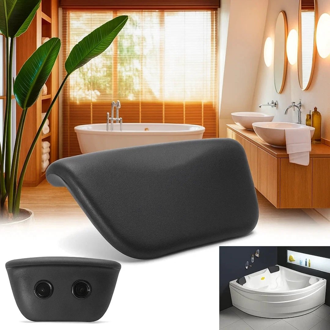 Neck & Head Support – Quick‑Dry Comfort – Non‑Slip Suction – Full‑Body Relief & Spa‑Like Relaxation at Home Bowlift by Bowlift