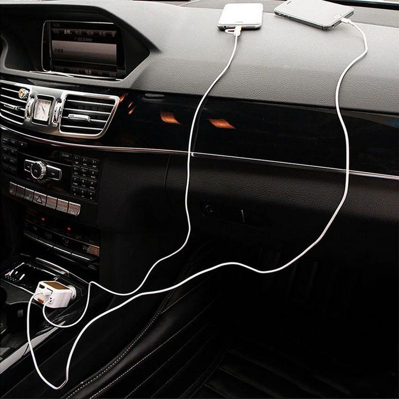 Ciaovie Car Charger Multi with Retractable Charging Cable by Bowlift