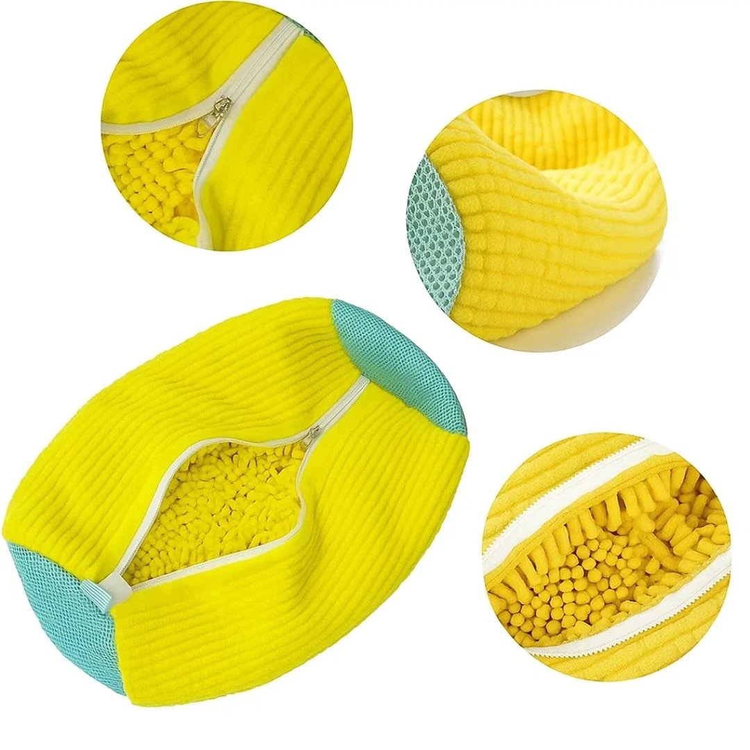 ShoeGuard | Shoe Washing Machine Bag – Protective Cushioning – Mesh Fabric – Trainer Care Bowlift by Bowlift