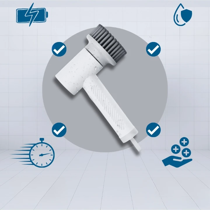 Electric Scrub Brush Professional Kitchen and Stove Cleaner Bowlift by Bowlift