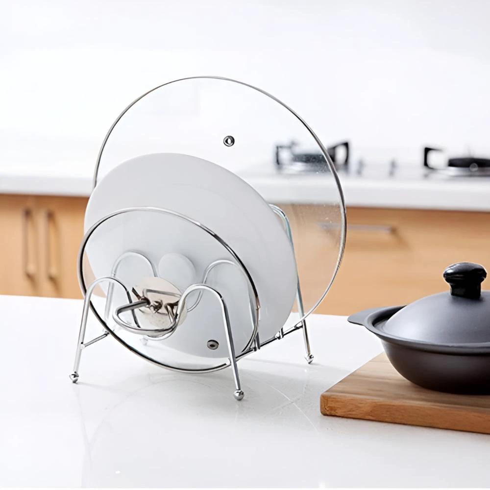 Multi-Layer Pot Lid Holder Rack by Casa & Beyond