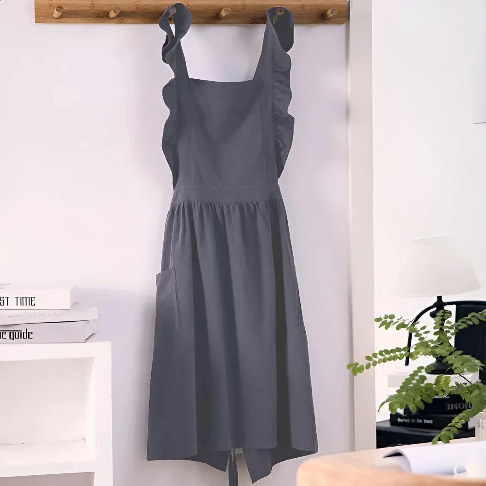 Lotus Leaf Lace Apron by Casa & Beyond