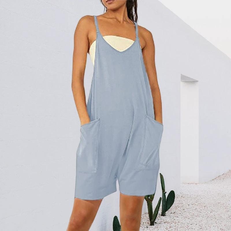 Sleeveless dress with pockets by Bowlift