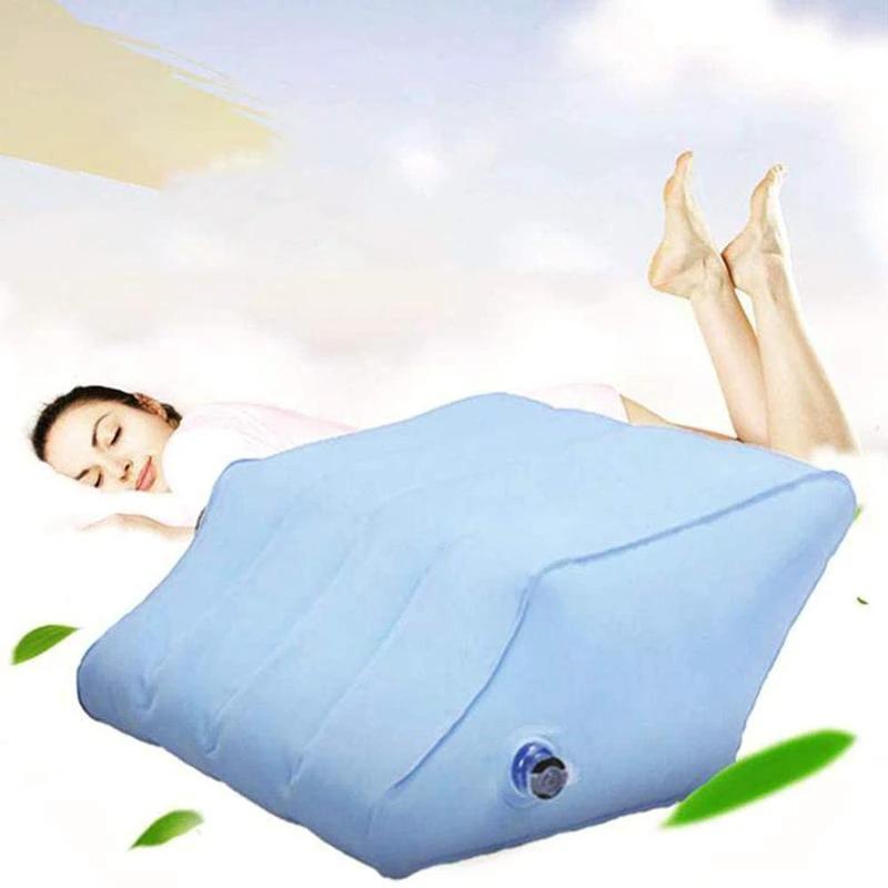 Portable inflatable leg cushion by Bowlift