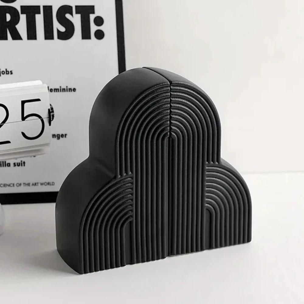 Persephone Cloud-Shaped Ceramic Bookends by Casa & Beyond
