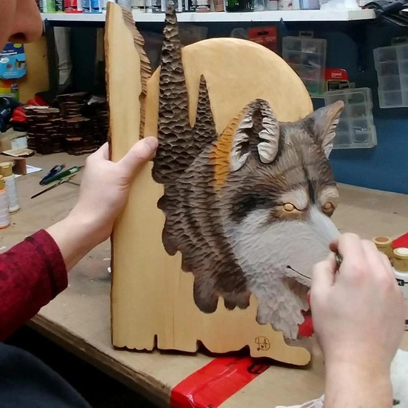 Wall decoration Artcraft animal sculpture by Bowlift