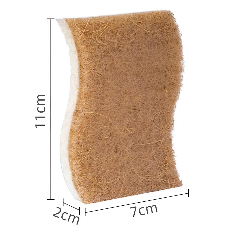 Coconut Fiber Natural Dish Sponge by Casa & Beyond