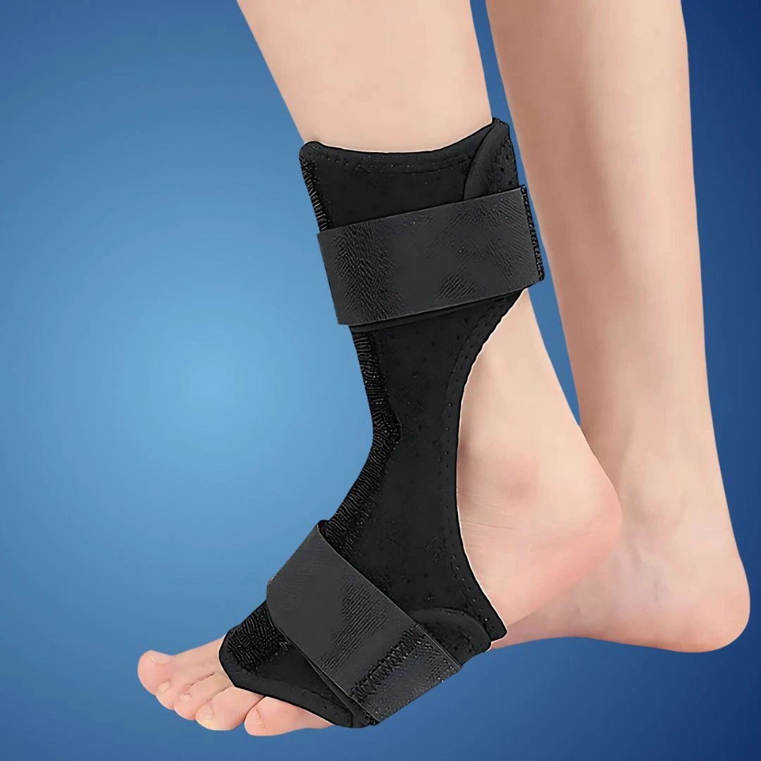 StrideGuard Drop Foot Brace Support | Foot and Ankle Support - Lifts Front Foot - Improves Gait - Reduces Falls - Alleviates Pain for Mobility Aid Bowlift by Bowlift