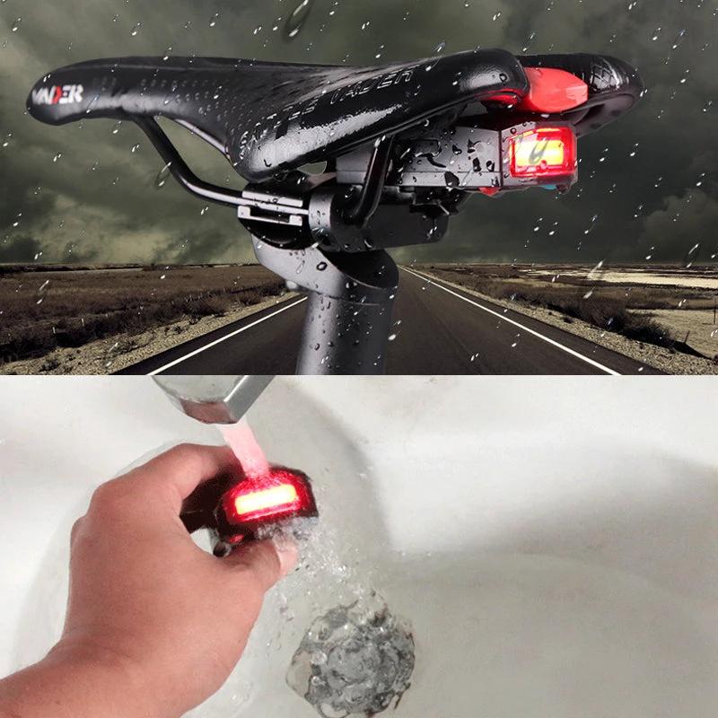 Intelligent sound and light alarm rear for bicycle by Bowlift