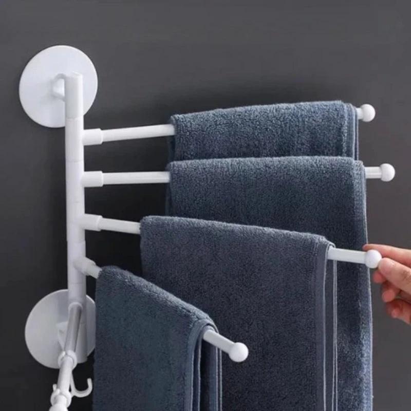 Collapsible, rotating wall mount and towel holder Bowlift by Bowlift
