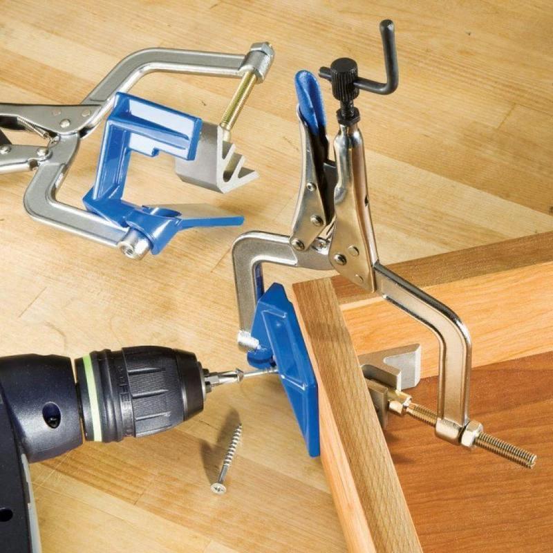 90-degree corner clamp and "T" support by Bowlift