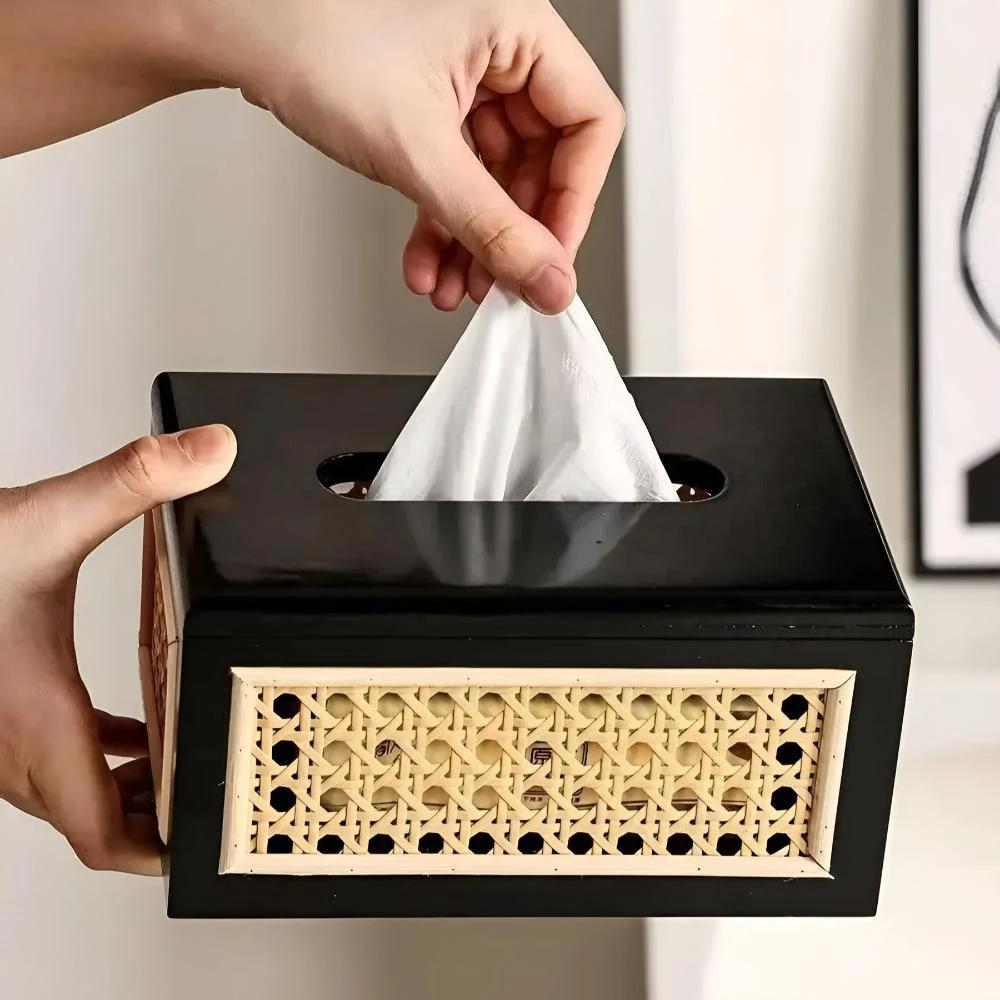 Minimalist Japandi Tissue Box by Casa & Beyond