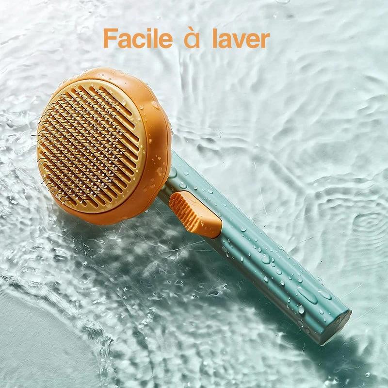 Pumpkin Comb Brush for Pets by Bowlift
