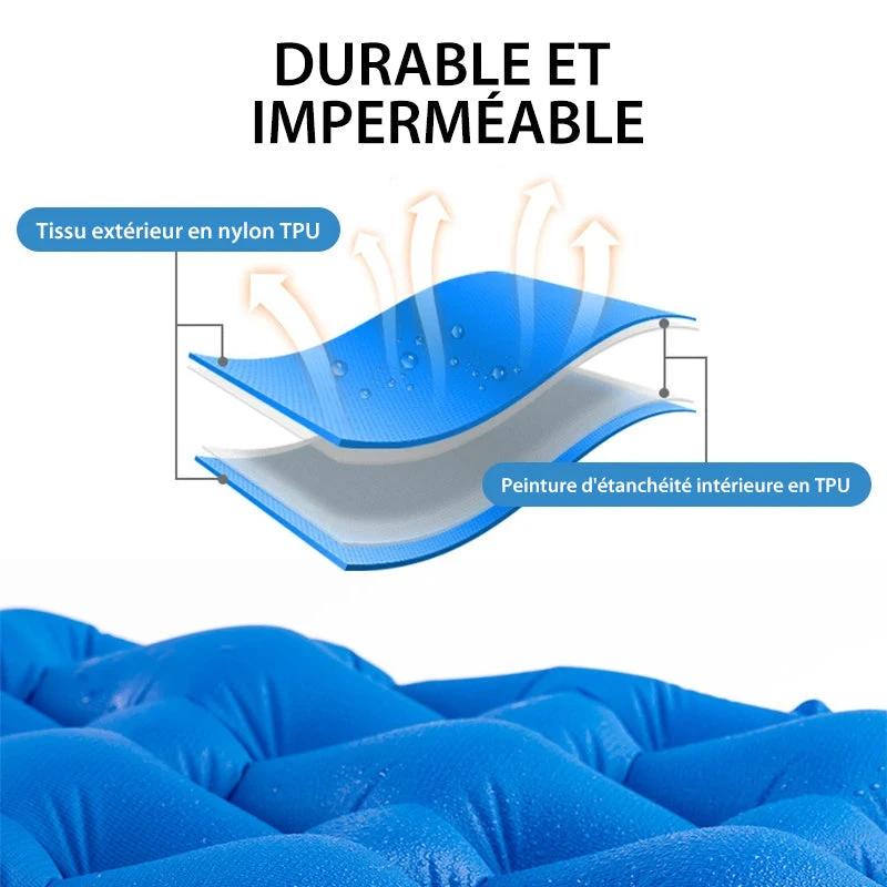 Camping carpet with air mattress by Bowlift