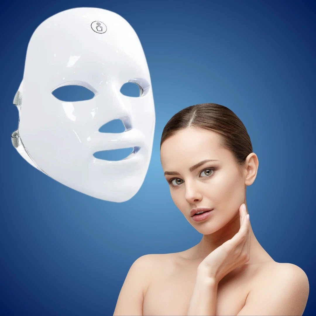 GlowSkin Pro LED Light Therapy Mask | Stimulates Collagen - Reduces Wrinkles - Improves Skin Texture - Soothes Redness Bowlift by Bowlift
