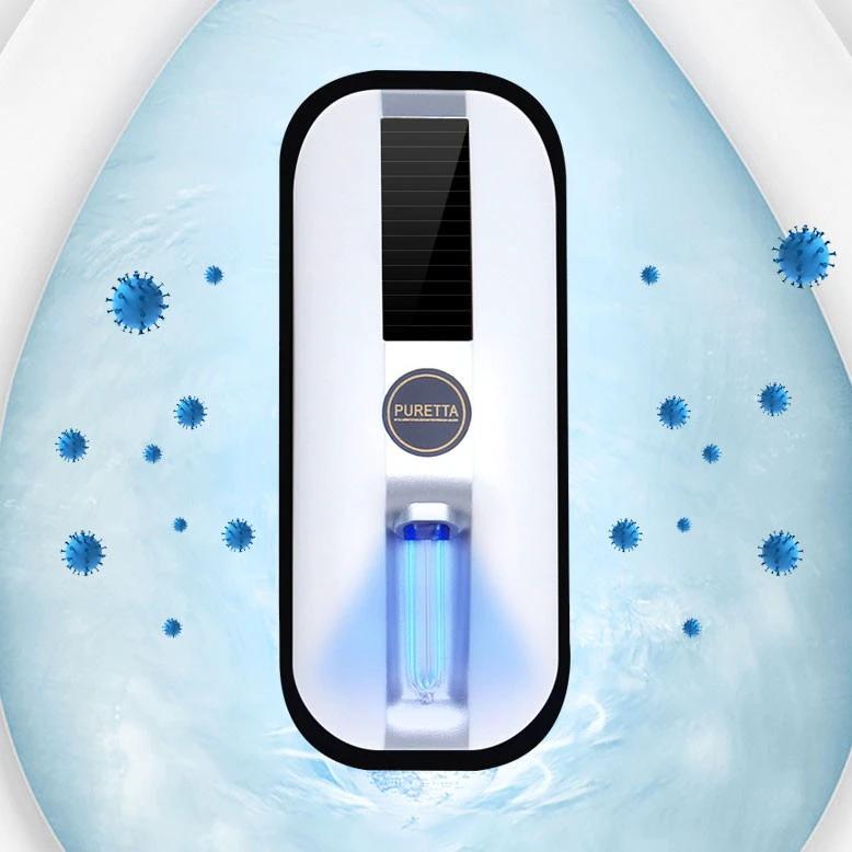 Portable Toilet UV Sterilizer, Powered by BowLift