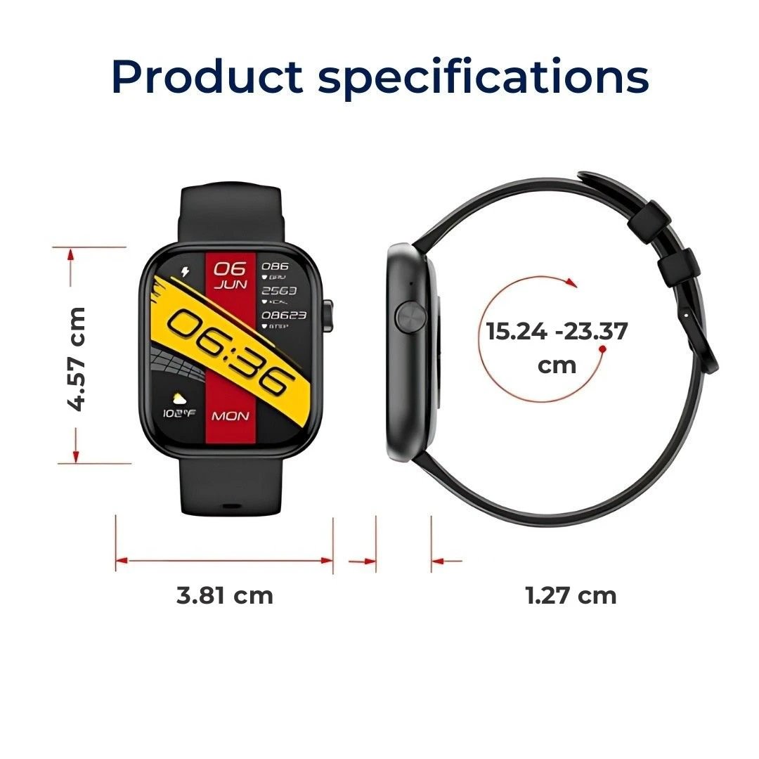 FitTrack Pro Advanced Smartwatch - Customizable Features | Health and Fitness Monitoring Bowlift by Bowlift