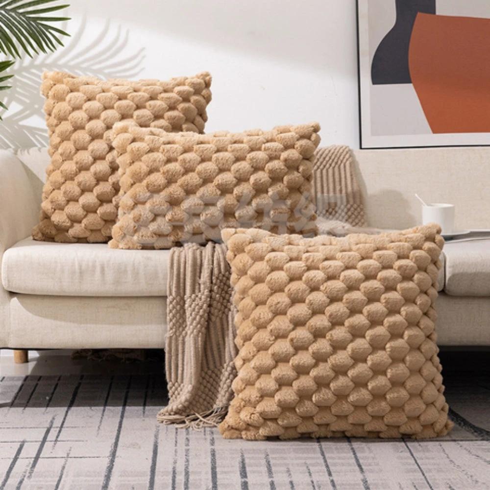Plush Marshmallow Cushion Cover by Casa & Beyond