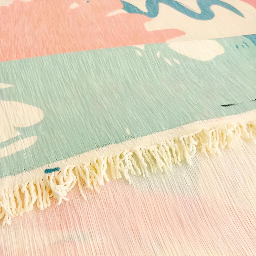 Whimsical Watercolor Sofa Cover by Casa & Beyond