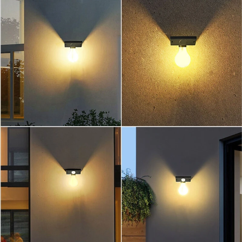 SolarGuard Wall lamp with motion sensor Bowlift by Bowlift