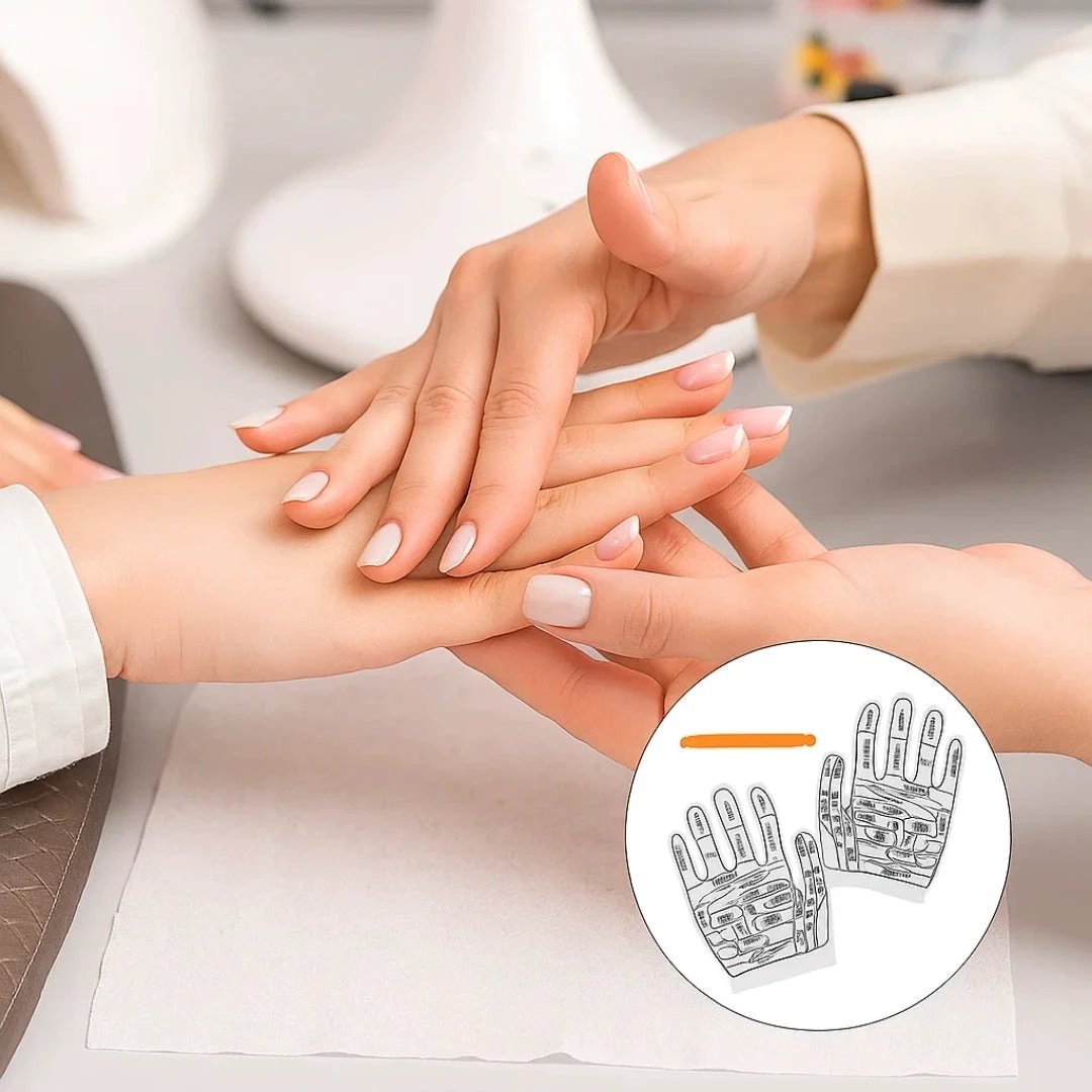 Hand Pain Relief – Boost Circulation – Elastic Non‑Slip Fit – Acupressure Massage Therapy for Sore Hands at Home Bowlift by Bowlift