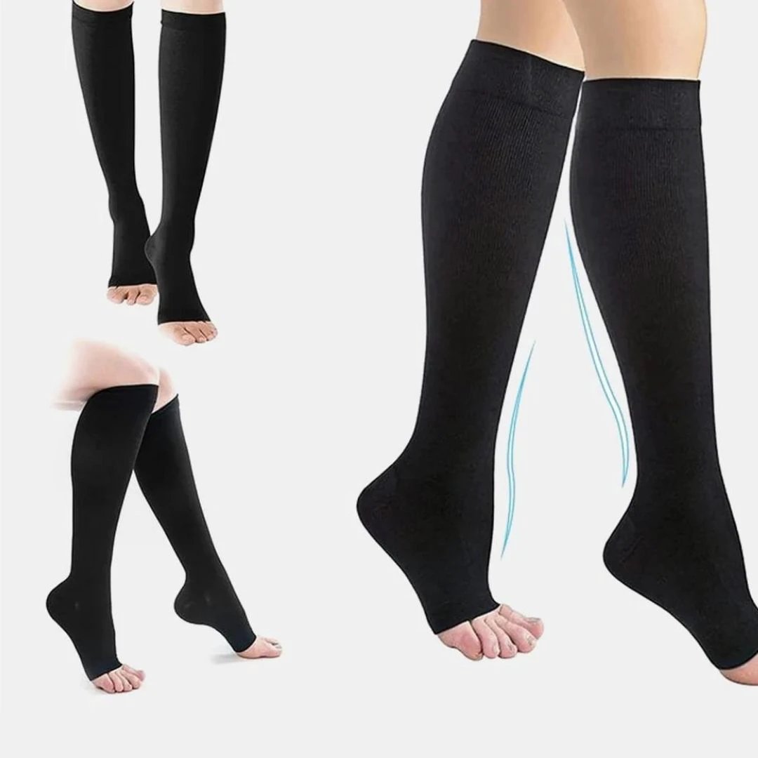 CircuFlex Orthopedic Comfort Compression Stockings | for Improved Blood Circulation - Pain Relief - Reduced Swelling - Varicose Vein Management Bowlift by Bowlift
