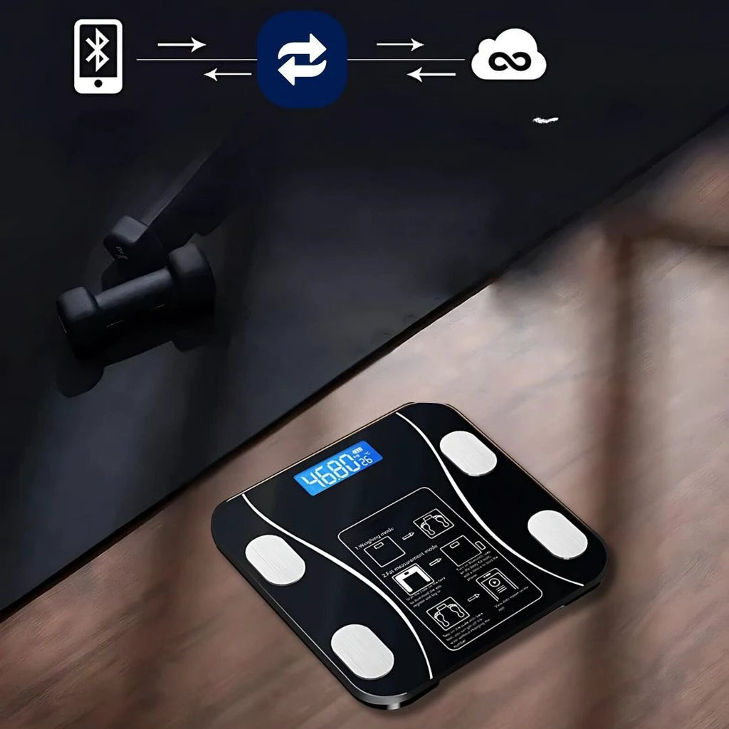 BodyMetrics Smart Body Composition Scale | BMI Fat Scale - Measures Weight - Calculates Body Fat - Tracks Fitness Bowlift by Bowlift