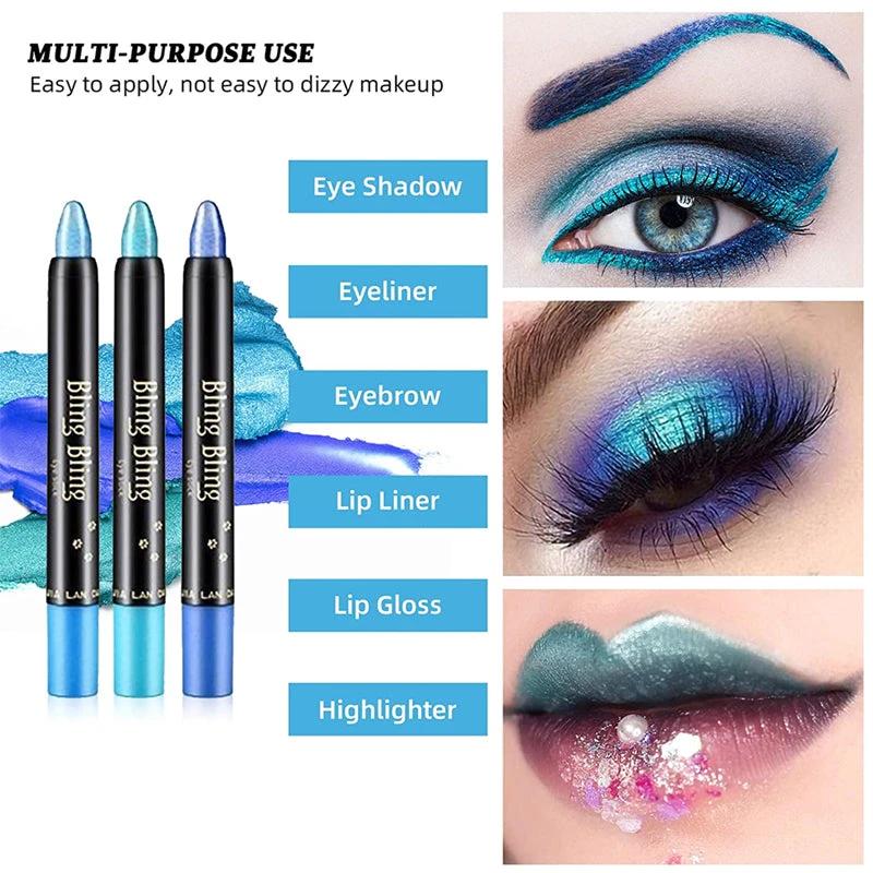 15 Color Highlighter Eye Shadow Stick by BowLift