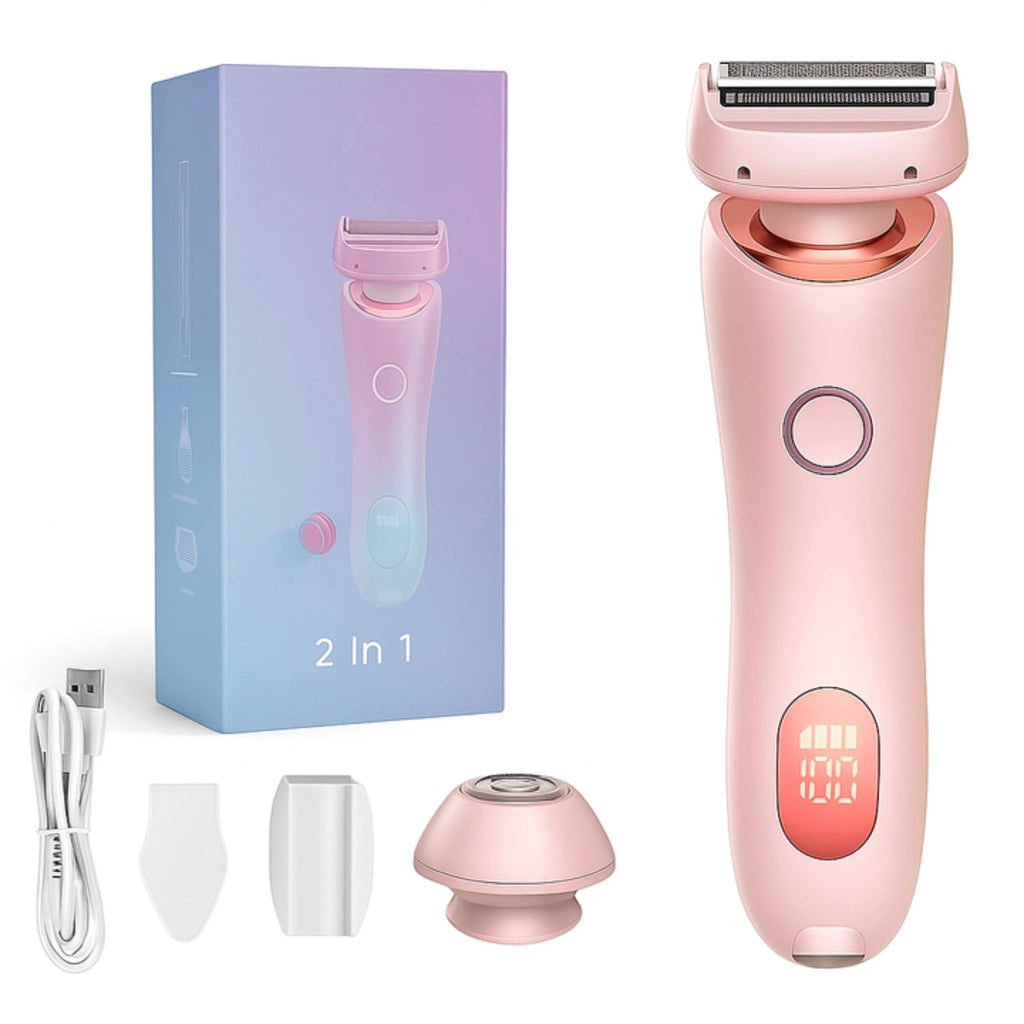 Irritation-free Gentle Shave – Waterproof Wet & Dry – Precision Head – Women with Sensitive Skin Bowlift by Bowlift