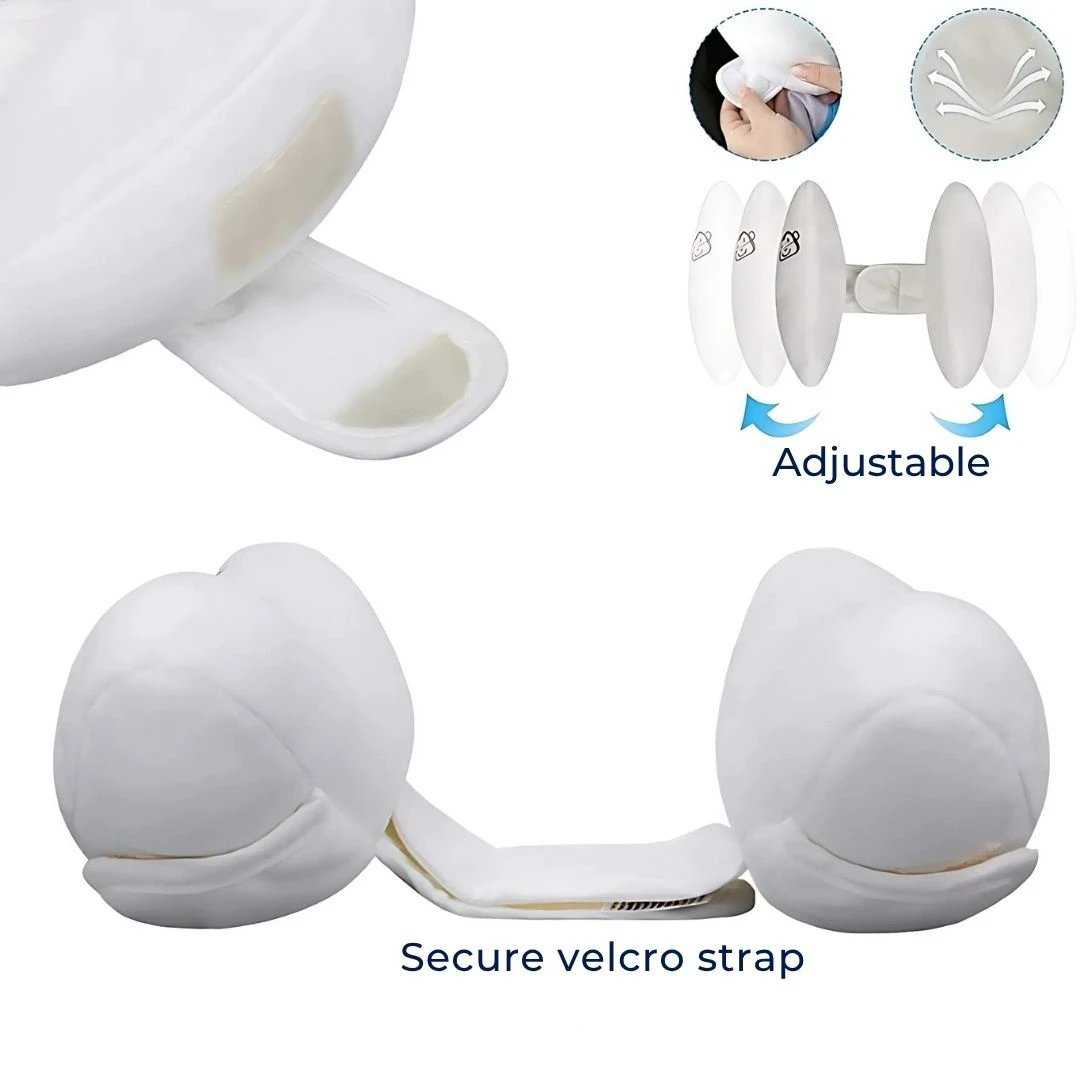 CuddleGuard | Baby Head Protection Pillow – Impact‑Absorbing Banana Cushion – Breathable – Stroller & Toddler Safety Bowlift by Bowlift