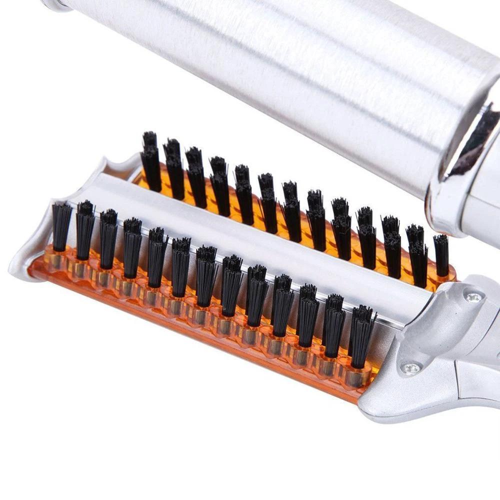 Hair Curling Iron Brush by Bowlift