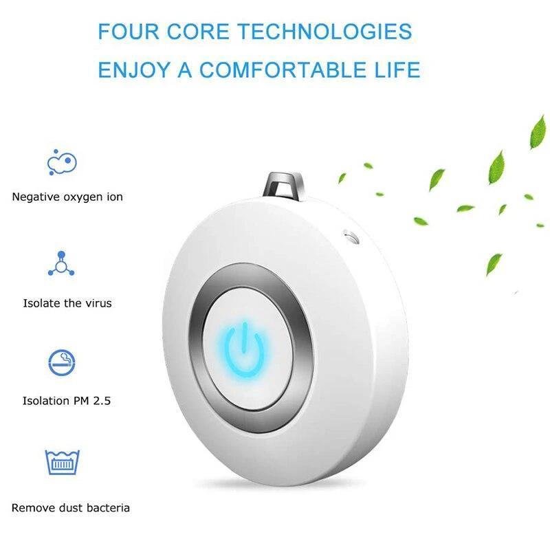 Air Purifier Necklace - Personal Air Purifier Necklace by BowLift