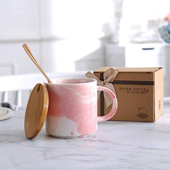 Marble Ceramic Mug by Bowlift