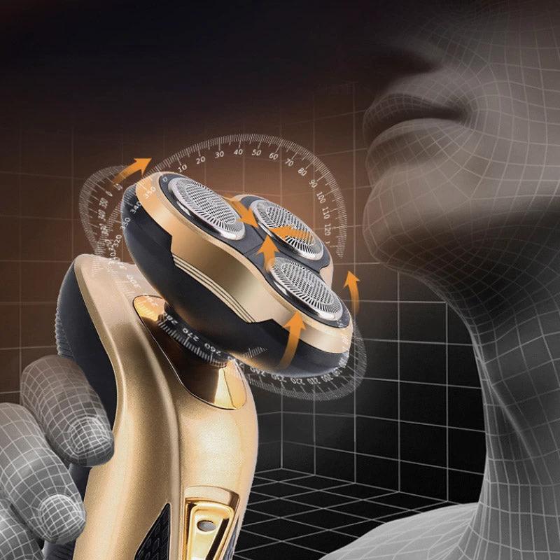 3-in-1 rechargeable multifunctional shaver for men by Bowlift