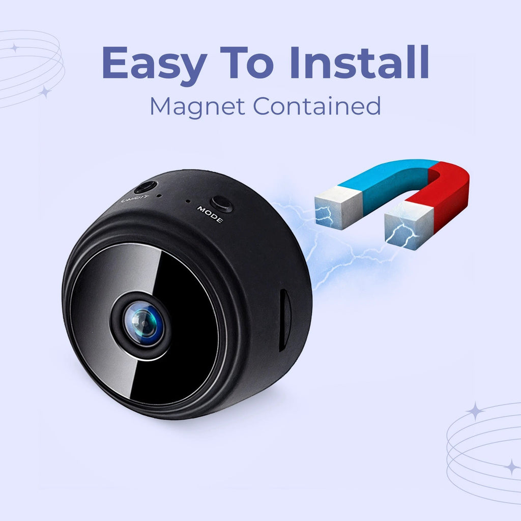 Wireless Indoor Security Camera Pro - Protect Your Family from Robberies and Burglaries Bowlift by Bowlift