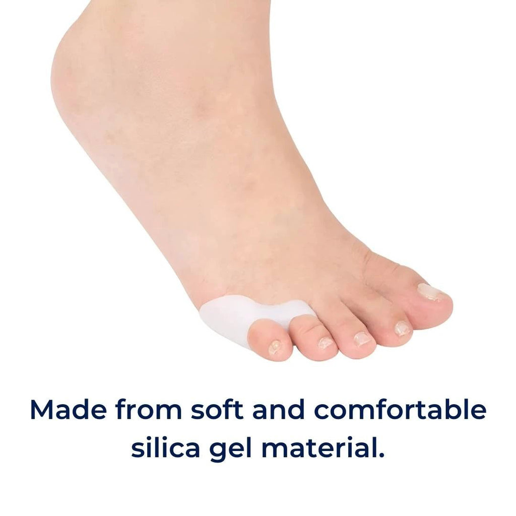 ToeGuard Orthopedic Toe Spacers | Bunionette Corrector - Little Toe Straightener - for Bunions - Hammertoe and Toe Alignment Bowlift by Bowlift