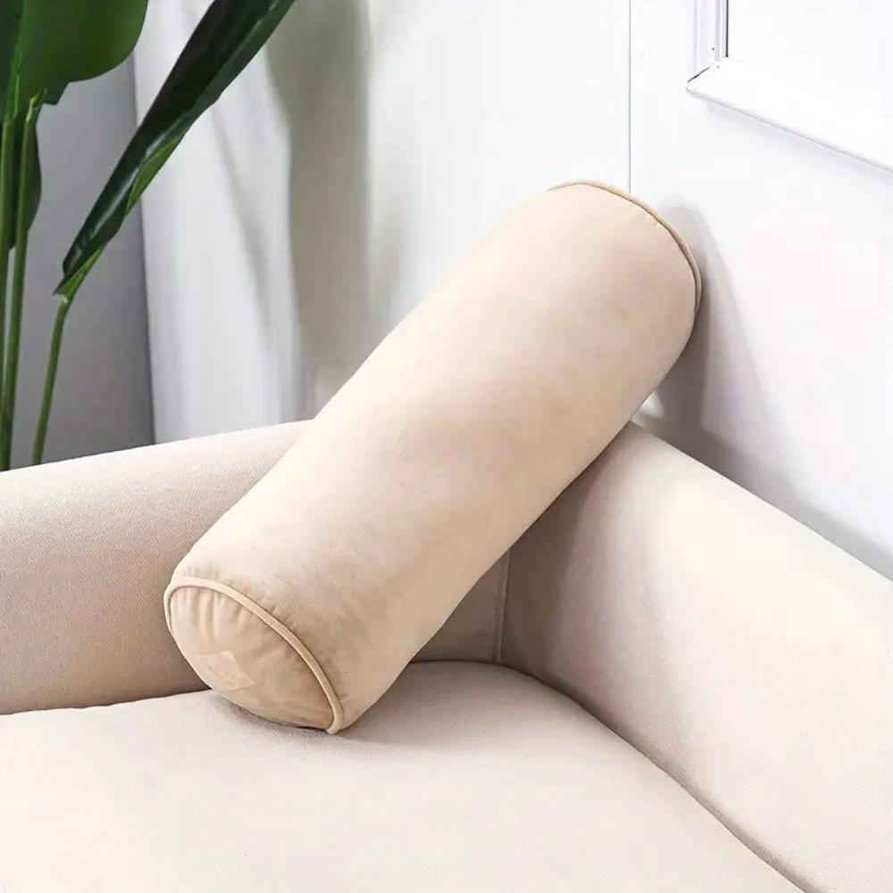 Plush Velvet Bolster Cushion by Casa & Beyond