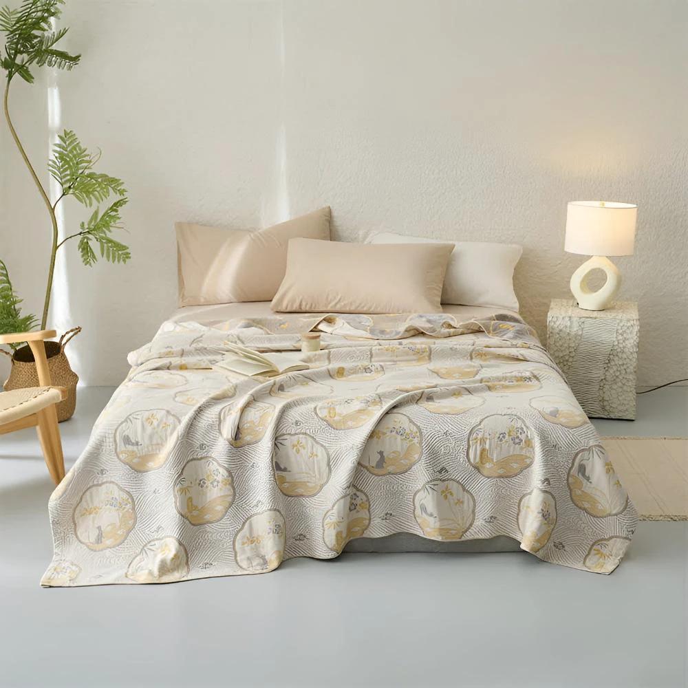 Reversible Coastal Dreams Blanket by Casa & Beyond