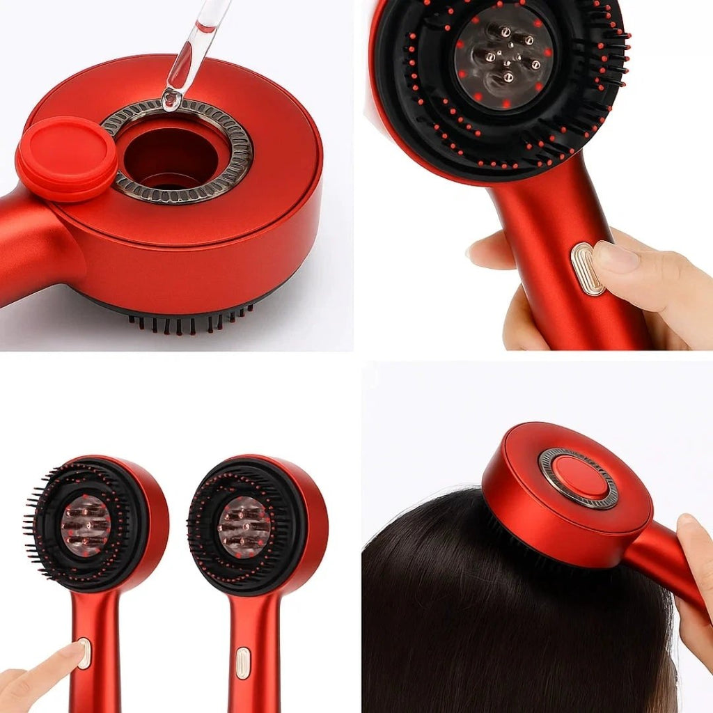 Red-Light Therapy – Rechargeable Hand-Held – Boosts Density for Thinning Hair – ThickerGrowth Bowlift by Bowlift