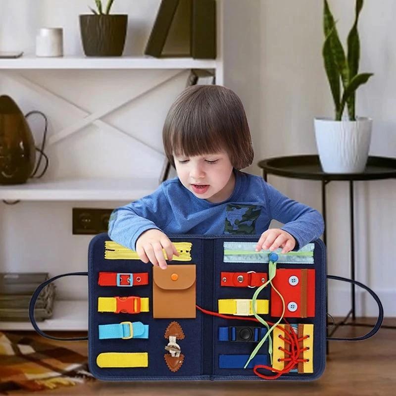 Montessori Preschool Children's Activity Board by Bowlift