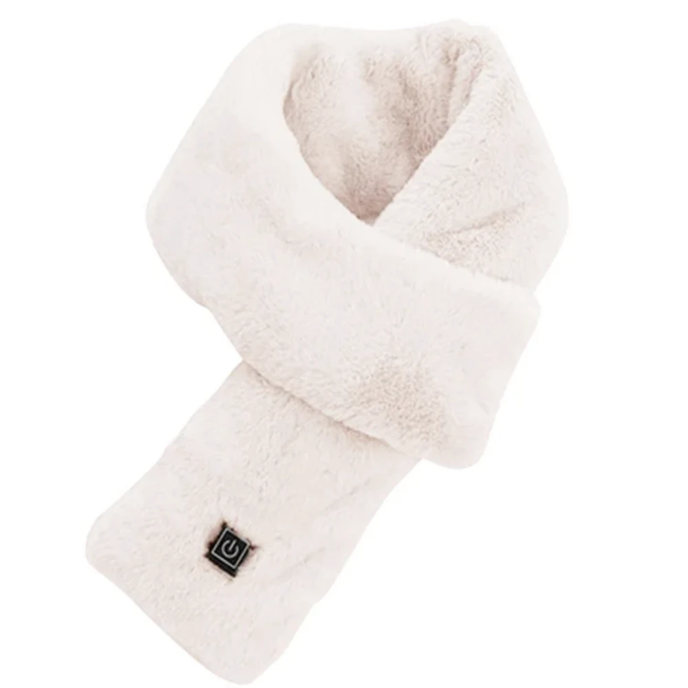 USB-Heated Faux Fur Scarf Bowlift by Bowlift