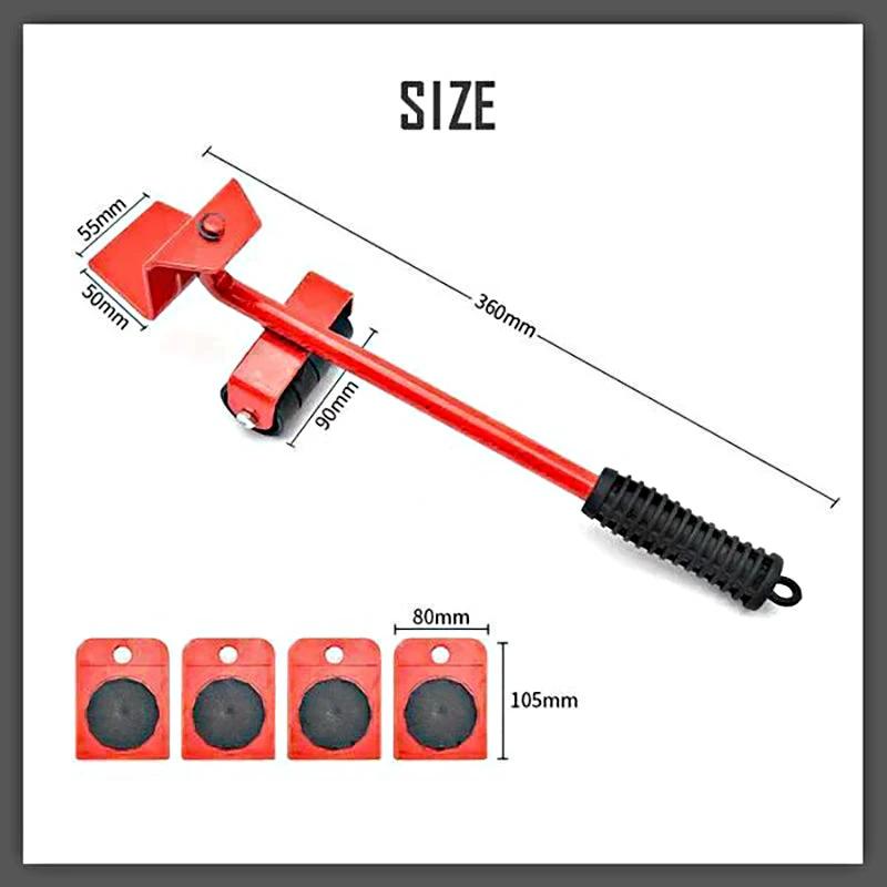 Tool Set for Lifting and Moving Heavy Furniture by BowLift
