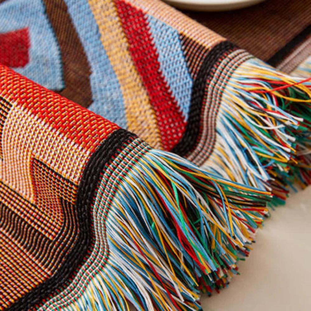 Boho Geometric Beauty Sofa Cover by Casa & Beyond