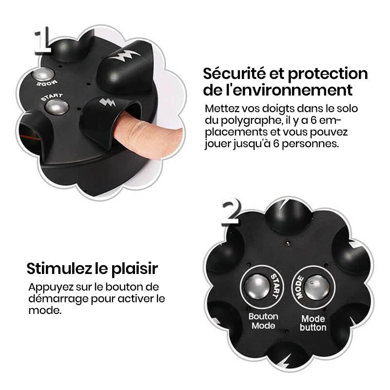 Electric Shock Toy Lie Detector by Bowlift