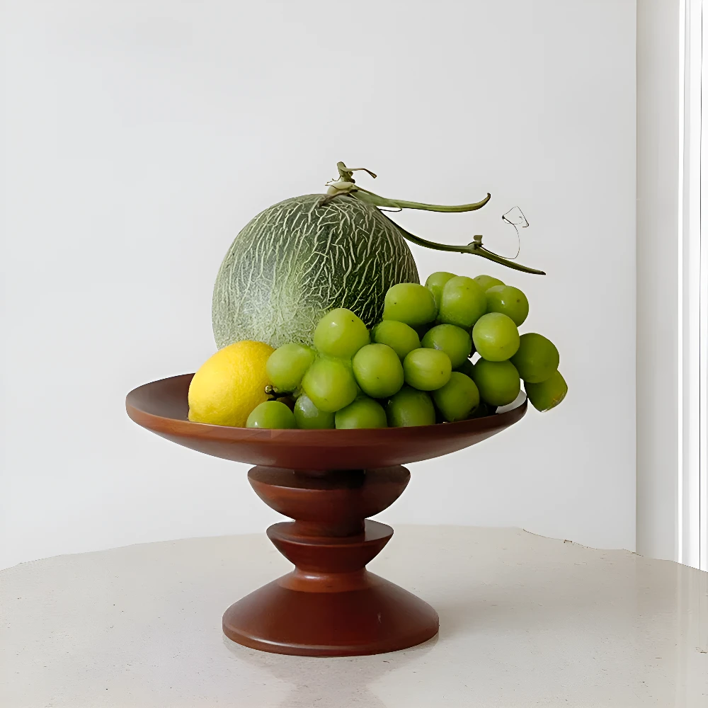 Rustic Elegance Pedestal Tray by Casa & Beyond