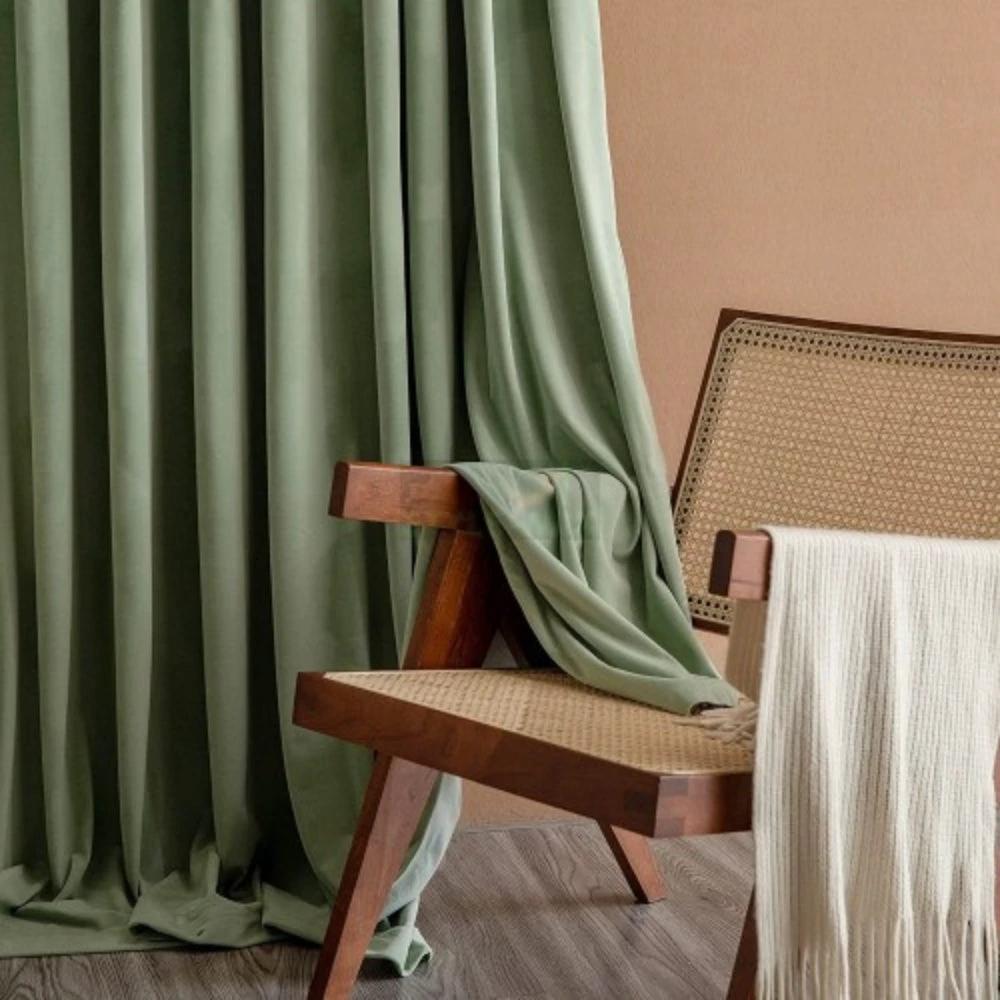 Elegant Soft Velvet Curtain Drapes by Casa & Beyond