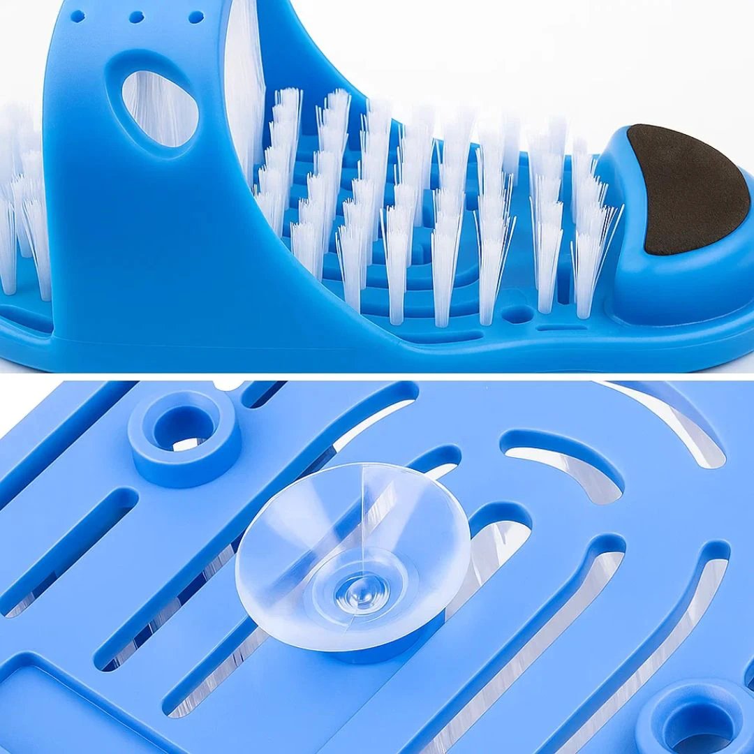 No-Bend Deep Clean Foot Massage – Suction-Cup Anti-Slip Design – Relieves Aches & Softens Skin Bowlift by Bowlift