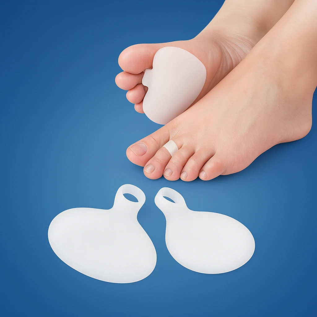 FootAlign Gel Metatarsal Pads | Relieve Foot Pain - Reduce Pressure - Absorb Shock - Improve Foot Comfort - Daily Foot Support Bowlift by Bowlift