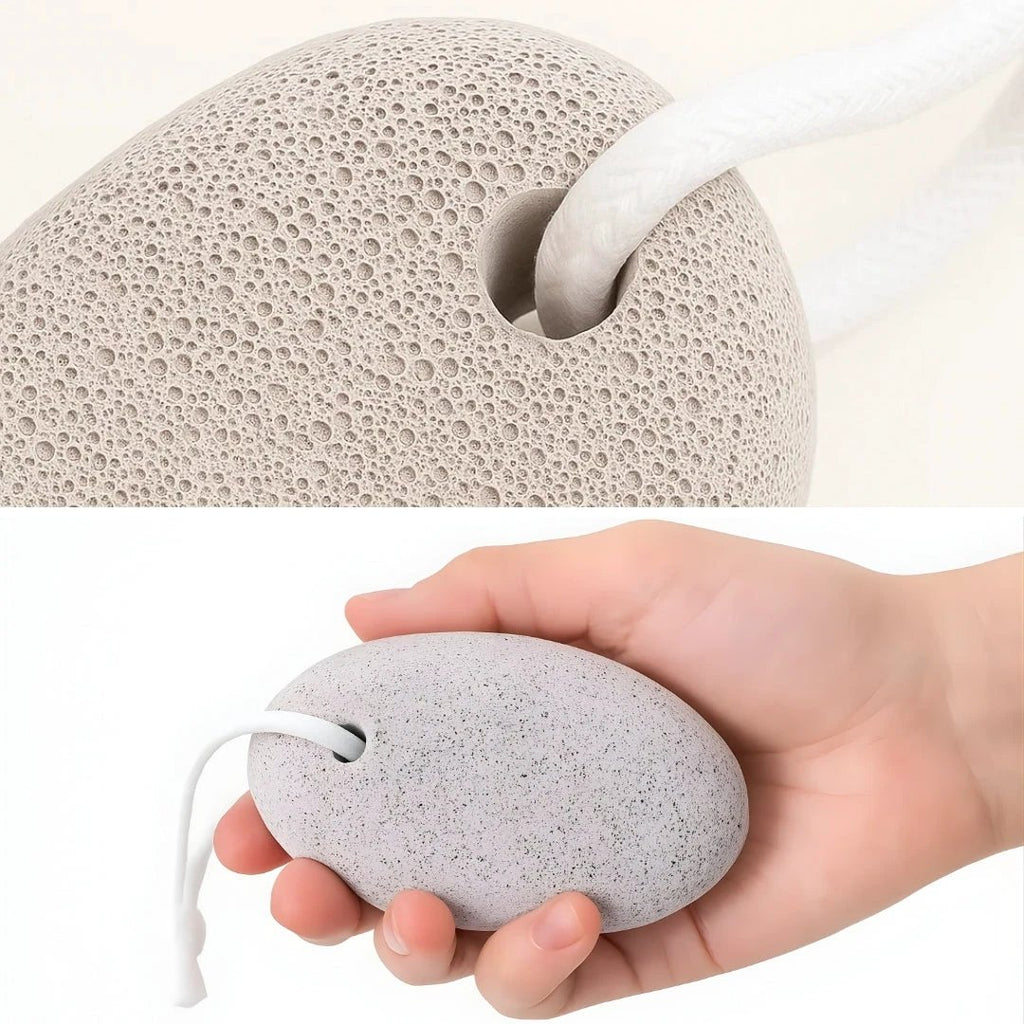 Hard Skin Relief – Natural Volcanic Rock – Smooth Cracked Heels Fast with Home Pedicure Bowlift by Bowlift
